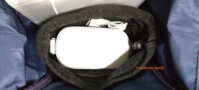 oculusgoを持ち運ぶためにインナーバッグもおすすめ